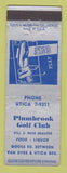 Matchbook Cover - Plumbrook Golf Club  Sterling Heights MI WEAR