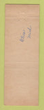 Matchbook Cover - Plumbrook Golf Club  Sterling Heights MI WEAR