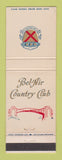 Matchbook Cover - Bel Air Country Club CA