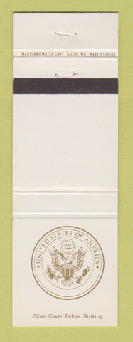 Matchbook Cover - United States of America Seal