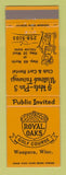 Matchbook Cover - Royal Oaks Golf Course Waupaca WI