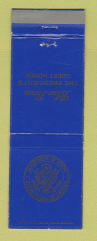 Matchbook Cover - Blair House President's Guest House Washington DC