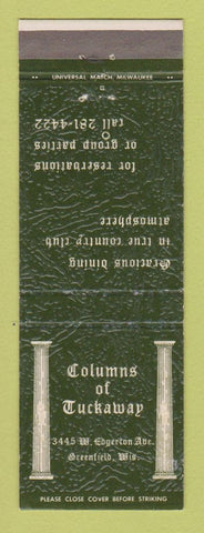 Matchbook Cover - Columbus of Tuckaway Greenfield WI