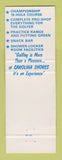 Matchbook Cover - Carolina Shores Golf Country Club North Myrtle Beach SC