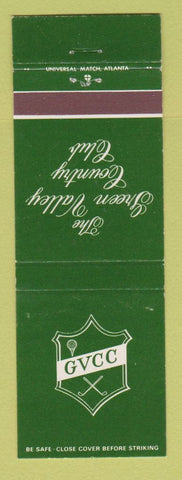 Matchbook Cover - Green Valley Country Club Greenville? SC