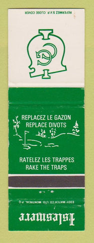 Matchbook Cover - Islesmere Golf Club Laval QC WEAR