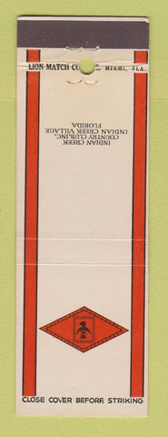 Matchbook Cover - Indian Creek Country Club FL