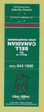 Matchbook Cover - Glen Abbey Golf Club Oakville ON