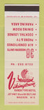 Matchbook Cover - Vikingtown Motel Madison WI SAMPLE