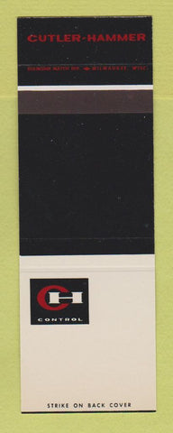 Matchbook Cover - Cutler Hammer Control SAMPLE