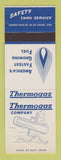 Matchbook Cover - Thermogas Fuel propane SAMPLE