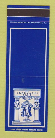 Matchbook Cover - Graduates Club SAMPLE
