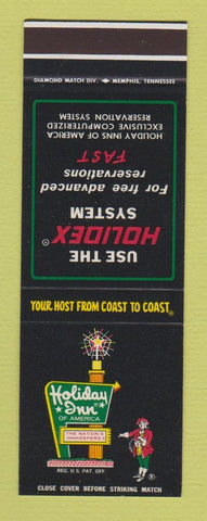 Matchbook Cover - Holiday Inn Starke FL SAMPLE