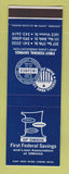Matchbook Cover - First Federal Savings Loan Omaha NE SAMPLE