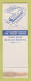 Matchbook Cover - First State Bank and Trust Edinburg TX SAMPLE