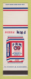 Matchbook Cover - Flint River Mills Feeds Bainbridge GA Tallahassee FL SAMPLE