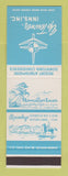 Matchbook Cover - Up Towner Inns  SAMPLE