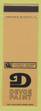 Matchbook Cover - Devoe Paint SAMPLE