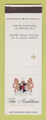 Matchbook Cover - Monteleone Hotel New Orleans LA SAMPLE