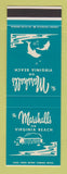 Matchbook Cover - Marshalls on Virginia Beach VA SAMPLE