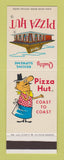 Matchbook Cover - Pizza Hut Restaurants CHAIN SAMPLE