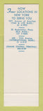 Matchbook Cover - Joseph Todaro Barbering New York City SAMPLE