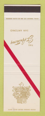 Matchbook Cover - St Anthony Hotel San Antonio TX SAMPLE