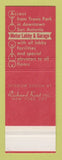Matchbook Cover - St Anthony Hotel San Antonio TX SAMPLE