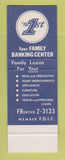 Matchbook Cover - 1st National Bank Stillwater OK SAMPLE