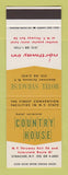 Matchbook Cover - Hotel Syracuse Country House NY SAMPLE