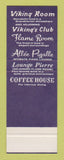 Matchbook Cover - Radisson Hotel Minneapolis MN SAMPLE