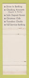 Matchbook Cover - Springfield Commercial Bank FL SAMPLE