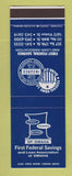 Matchbook Cover - First Federal Savings Loan Omaha NE SAMPLE