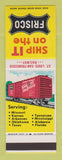 Matchbook Cover - Frisco Railroad SAMPLE