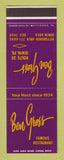 Matchbook Cover - Ben Gross Restaurant Irwin PA SAMPLE