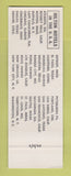 Matchbook Cover - Hilton Hotel Atlanta GA SAMPLE