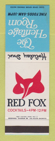 Matchbook Cover - Holiday Inn Red Fox Cocktails Jackson MS SAMPLE