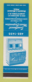 Matchbook Cover - Southwest Music Corp Juke Box Jamestown NY vending SAMPLE
