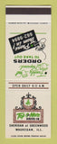 Matchbook Cover - Top o the Morn Drive In Waukegan IL SAMPLE