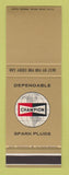 Matchbook Cover - Champion Spark Plugs SAMPLE