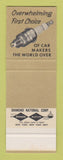 Matchbook Cover - Champion Spark Plugs SAMPLE