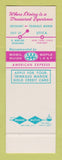Matchbook Cover - Trinkaus Manor Luxury Motel Utica NY SAMPLE