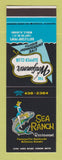 Matchbook Cover - Sea Ranch Restaurant girlie Windjammer Mobile AL SAMPLE