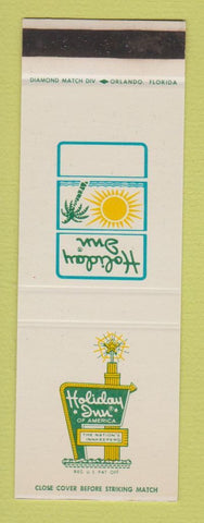 Matchbook Cover - Holiday Inn Jacksonville FL WEAR SAMPLE