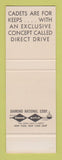 Matchbook Cover - International Harvester Tractors Cub Cadet Mower SAMPLE