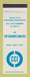 Matchbook Cover - Coldway Carriers Trucking Clarksville IN SAMPLE