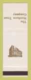 Matchbook Cover - Northern Trust Company Chicago IL SAMPLE