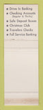 Matchbook Cover - Springfield Commercial Bank FL SAMPLE