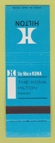 Matchbook Cover - Hilton Hotel Kona Hawaii SAMPLE