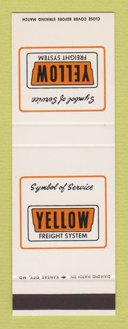 Matchbook Cover - Yellow Freight System Trucking SAMPLE